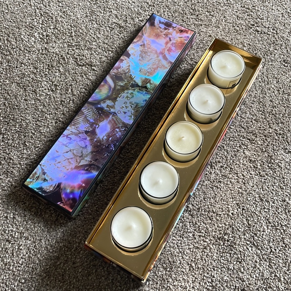 Jo Malone Christmas Candle Collection mini candles set of 5, new with box - Picture 2 of 15